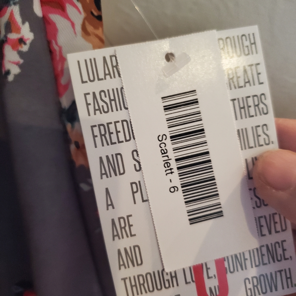 LuLaRoe Scarlett girls dress